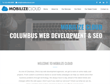 Tablet Screenshot of mobilizecloud.com